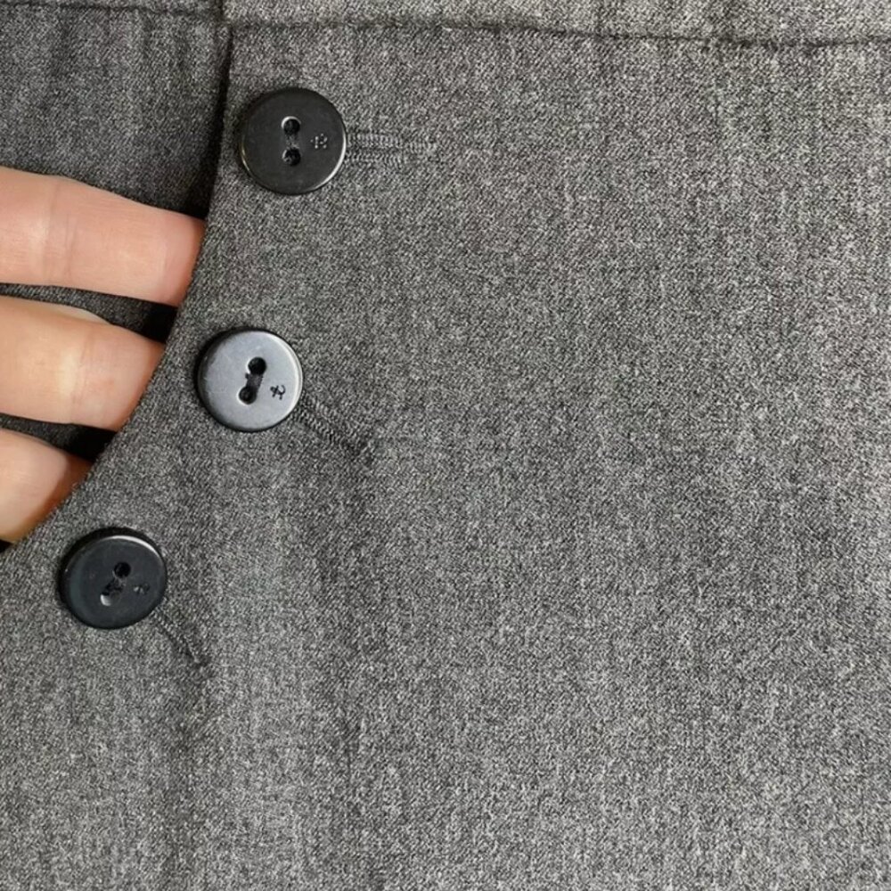 Anthropologie Taikonhu Gray Wide-Leg Sailor Pants - Size 8